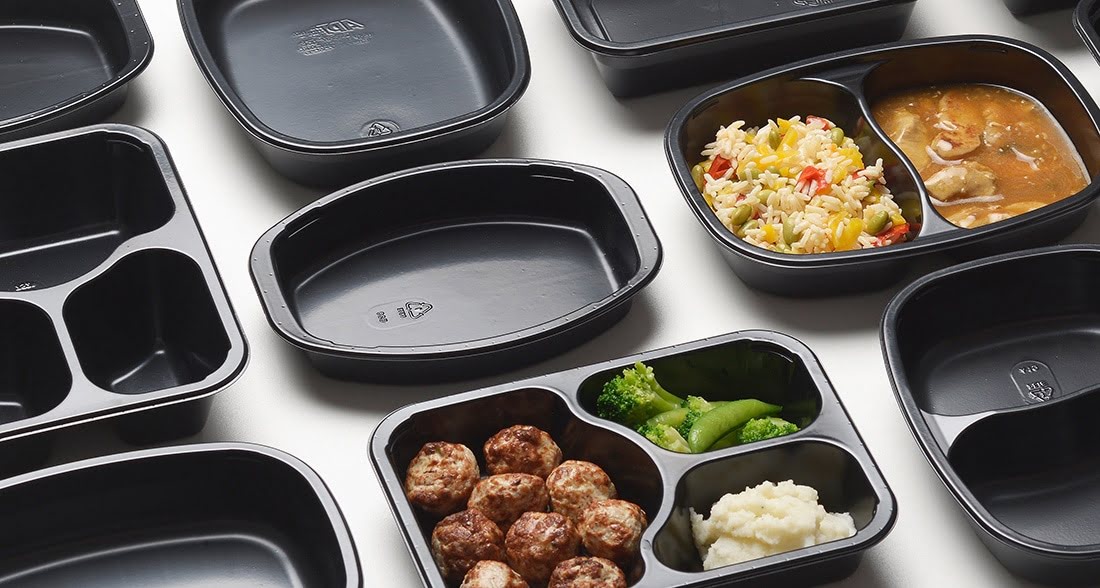 Disposable Meal Prep Containers Recyclable Cpet Food Trays Oven